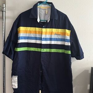 Rocawear men’s button down t shirt 2X